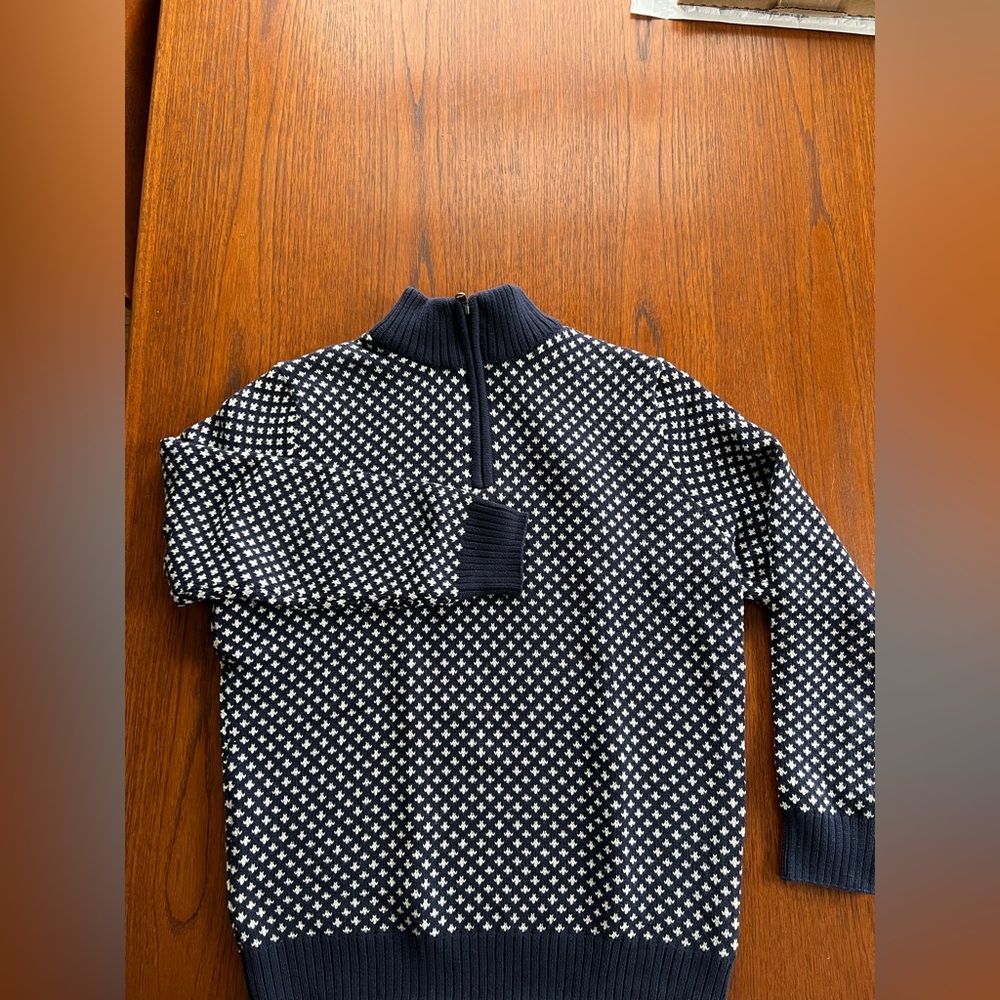Men’s Long Wharf Supply quarter zip knit sweater - Excellent condition